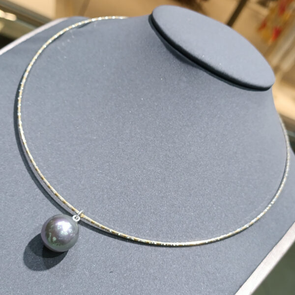 Колье Only Me c серебристым жемчугом Shell Pearl