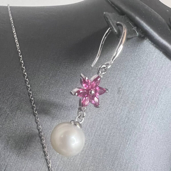 Подвеска Pearl Germini с сферическим жемчугом