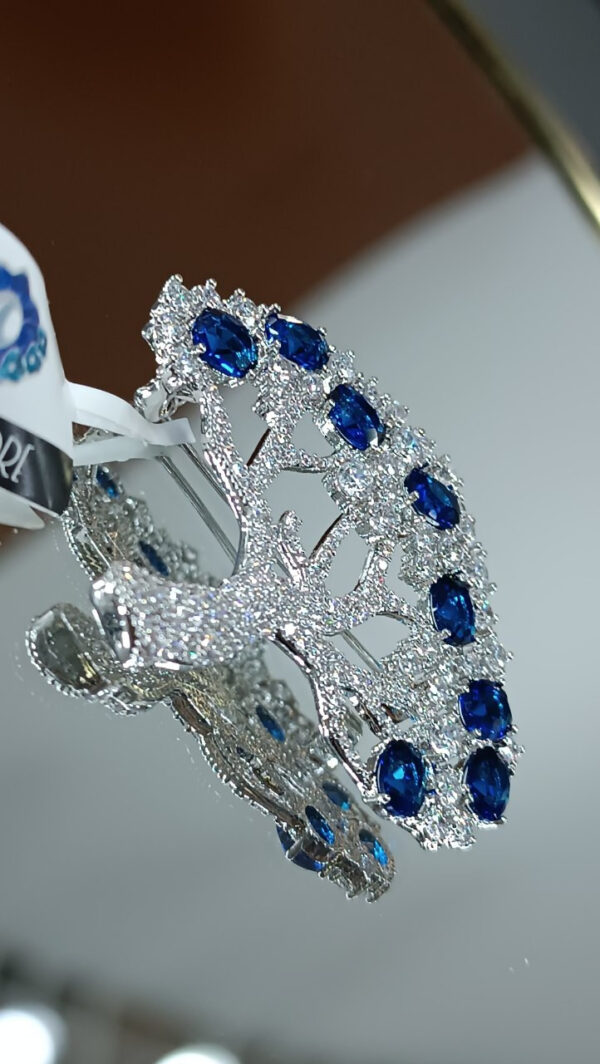 Брошь Sapphire tree