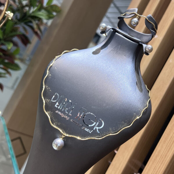 Колье Only you с серебристым Shell Pearl