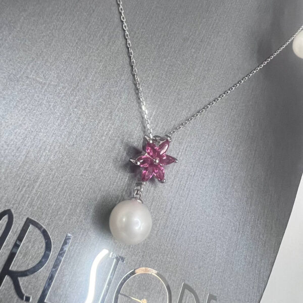 Подвеска Pearl Germini с сферическим жемчугом