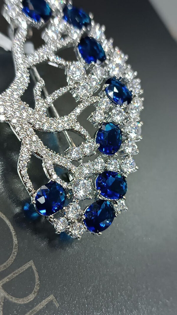 Брошь Sapphire tree