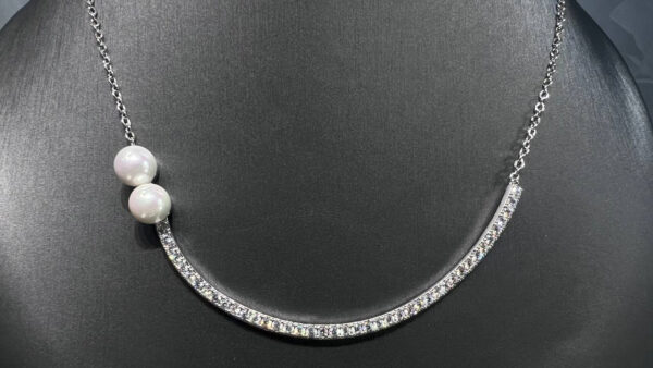 Колье Tenderness с белыми жемчужинами Shell Pearl
