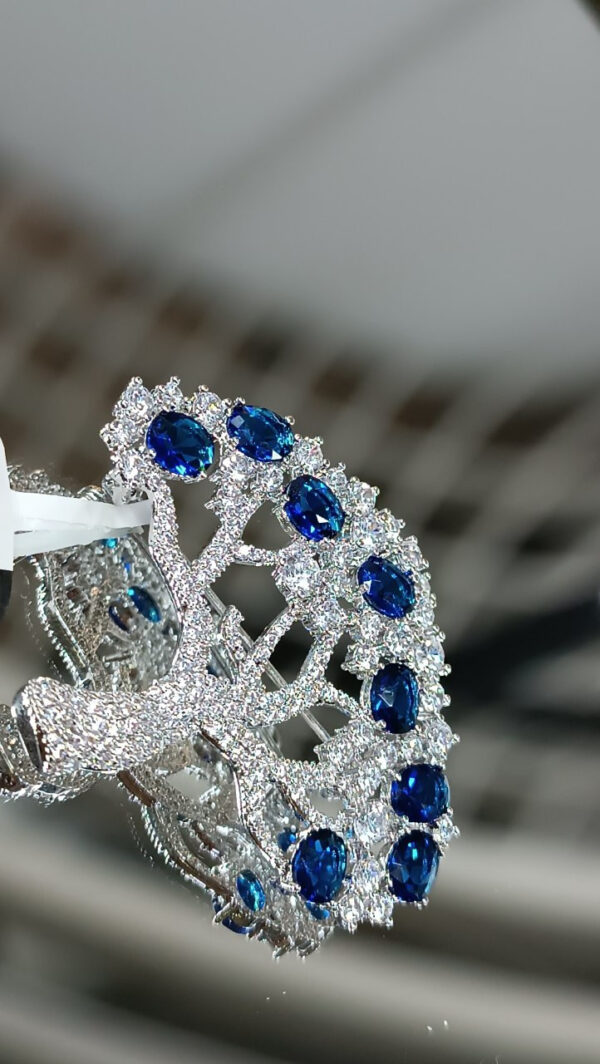 Брошь Sapphire tree