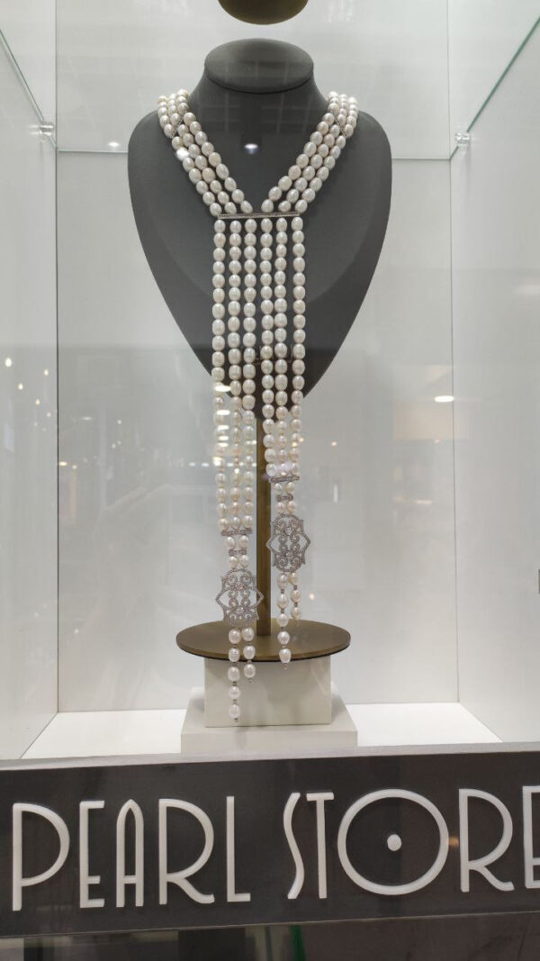 Quoting Harry Winston - многорядовое колье